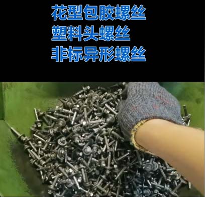 包膠異形螺絲效果圖 